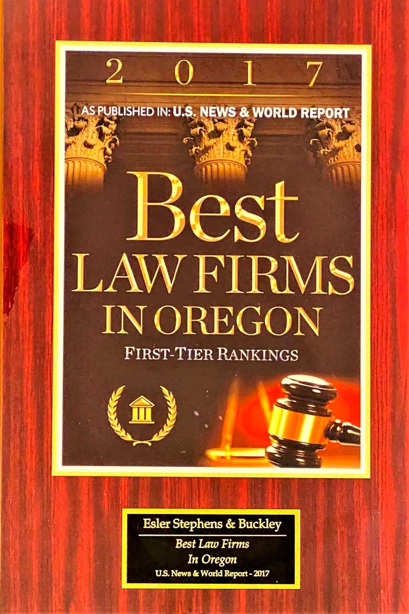 Best Law Firms in Oregon 2017